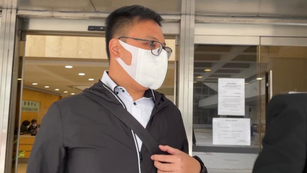 男被告陳永倫。劉曉曦攝