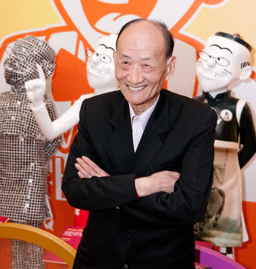 《老夫子》出版人吳中興。老夫子facebook專頁