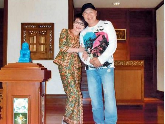 歐陽佩珊與郭鋒結婚多年仍十分恩愛。