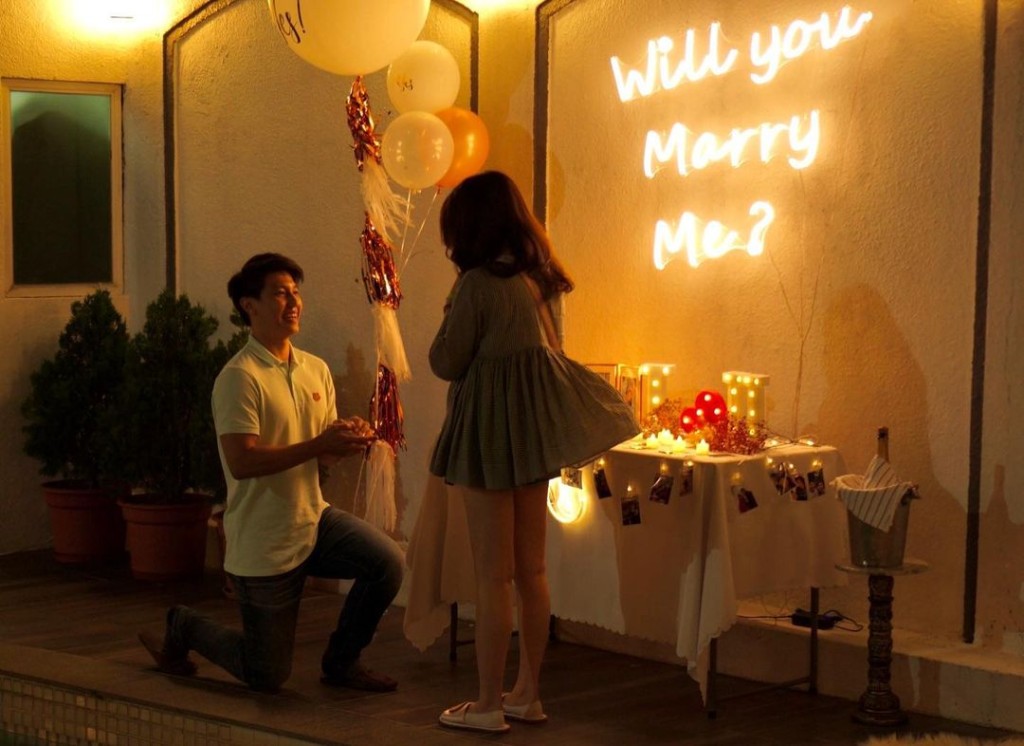 許惠菁已答應男友求婚。
