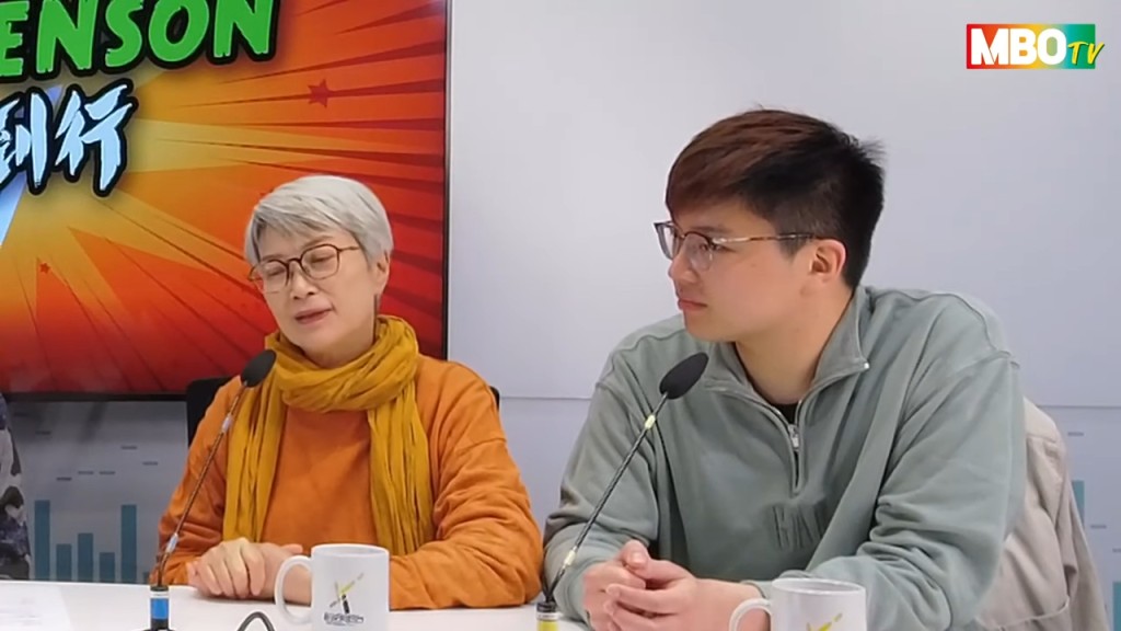 陳敏兒與細仔曾一起上電台節目受訪。