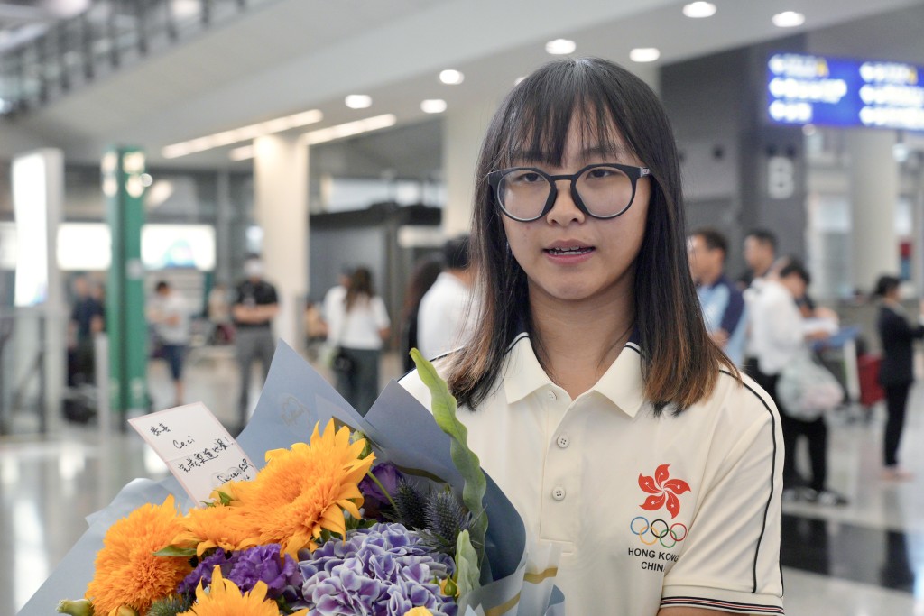 香港單車運動員李思穎。資料圖片