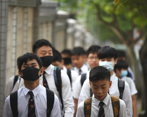 全港中小學停課今復課。 資料圖片