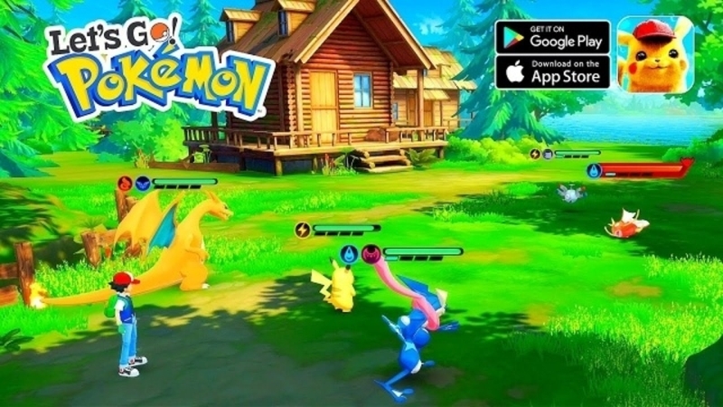 《Let's Go Pokemon 口袋冒險家》的背景及人物造型,均酷似原版。(網圖)
