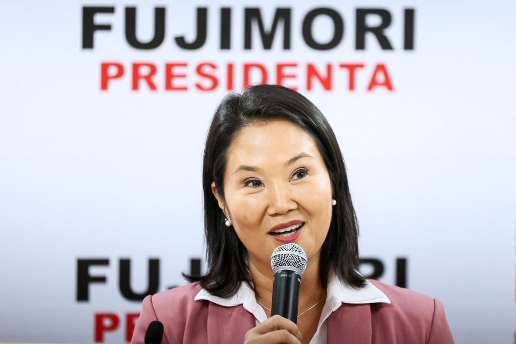 秘魯再出日裔總統，藤森慶子終於當選。法新社