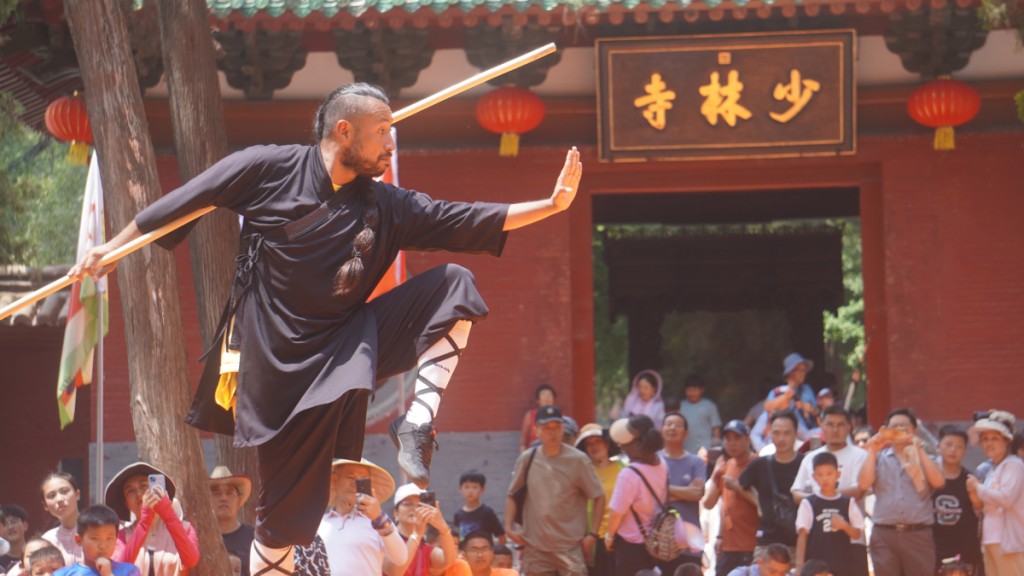 少林寺否認有30多名僧人集體辭職的傳聞。中新社資料圖