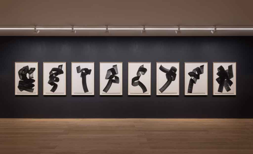 李培於貝浩登（香港）個展《炭之範式》現場圖片。（圖由藝術家及貝浩登提供）