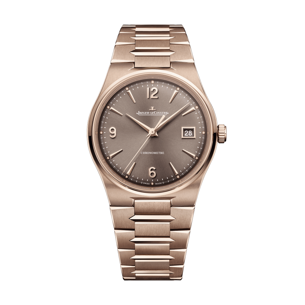Jaeger-LeCoultre Master Control Chronometre Date / 錶殼：38mm不鏽鋼/玫瑰金 / 機芯：899自動 / 售價：$111,000（不鏽鋼）、$409,000（玫瑰金）。