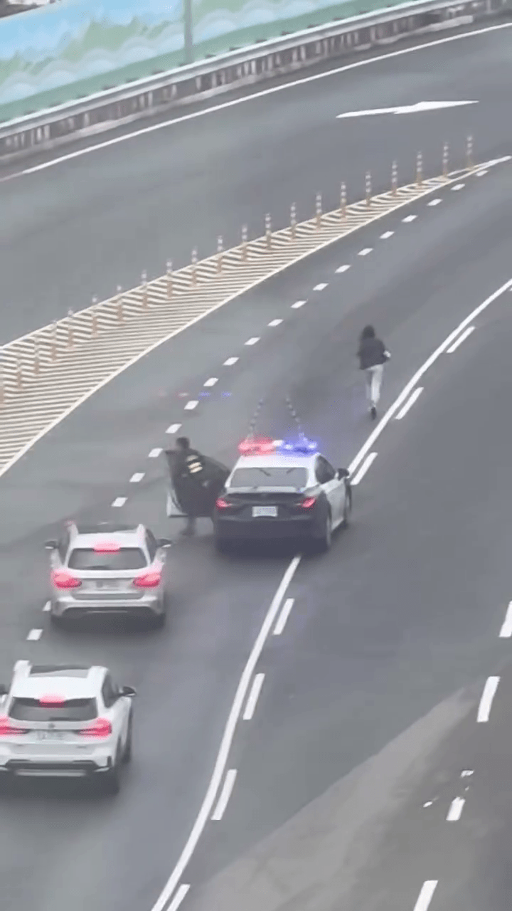 警員決定下車追截。