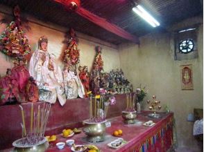 舊藍田觀音廟過去供奉觀音等聖像。