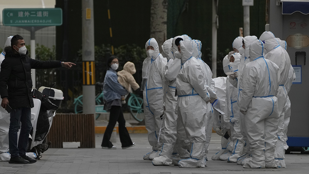 声明指随着疫情的发生，中华人民共和国政府已扩大了新冠疫情防控举措。AP
