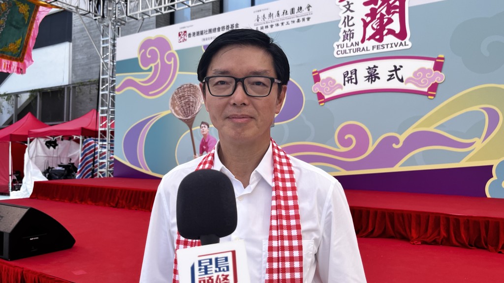 潮總盂蘭勝會保育工作委員會主席胡炎松。
