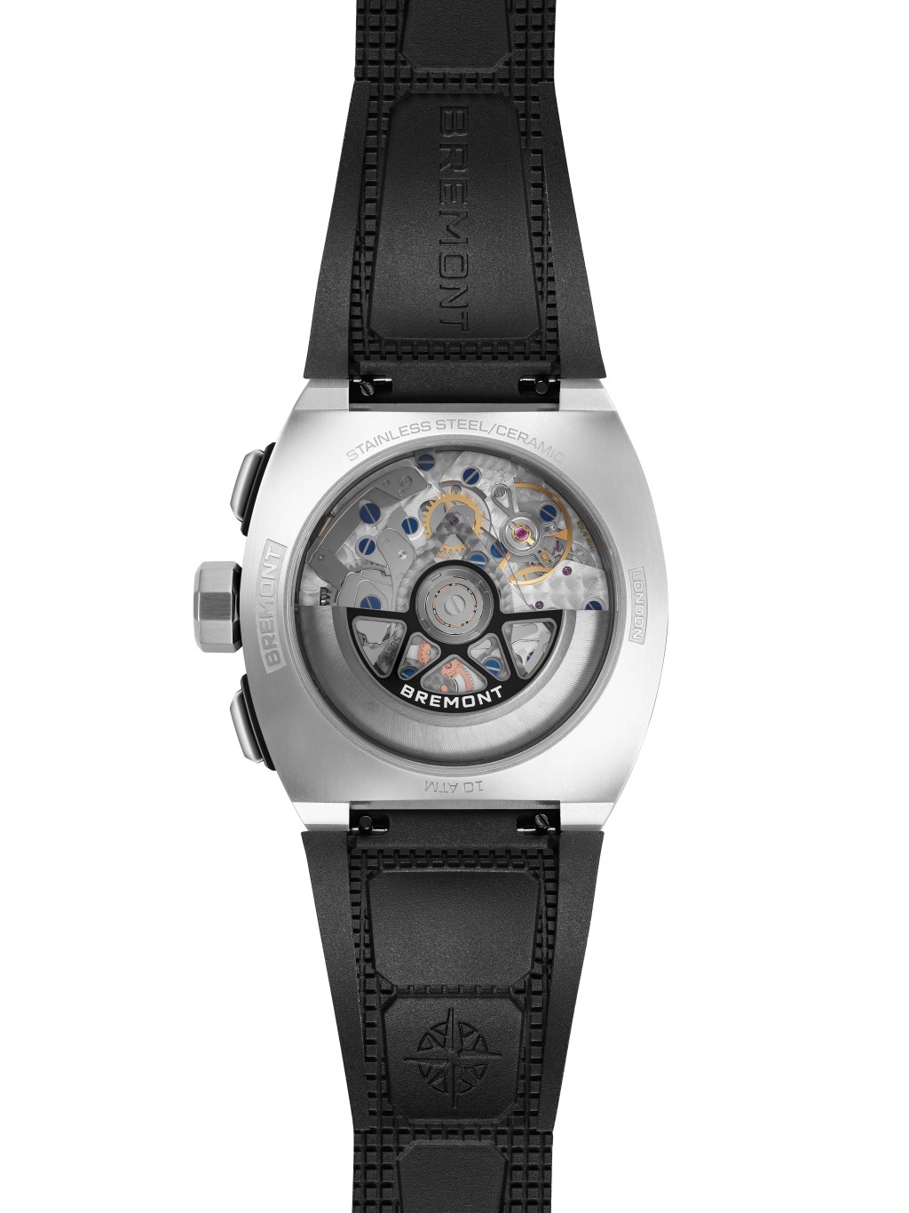 Bremont Supernova 41mm Chronograph,機芯:BC77AC自動上鏈機芯。 Bremont Supernova 41mm Chronograph,機芯:BC77AC自動上鏈機芯。