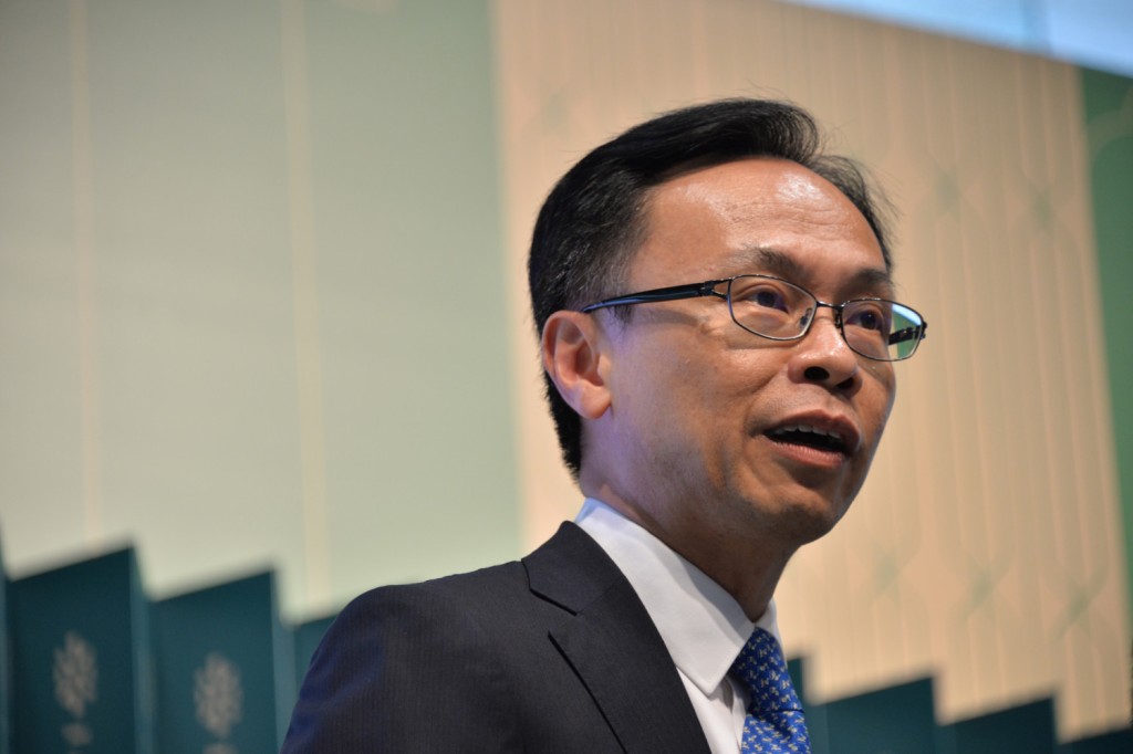 聶德權早前表示,港公務員擁有雙重身分。資料圖片