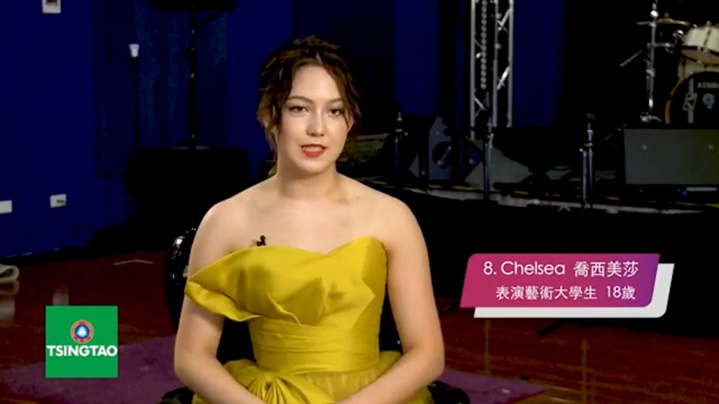 Chelsea參選時有點BABY FAT。 Chelsea參選時有點BABY FAT。