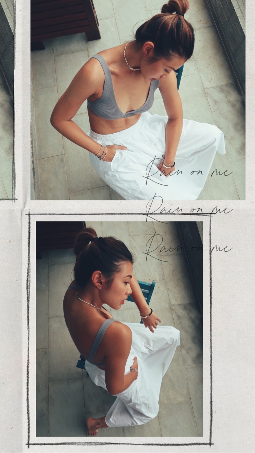 王曼喜又于IG Story晒多角度照片。