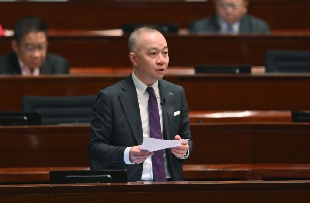 有多年參加渣馬經驗的立法會議員陸瀚民。資料圖片