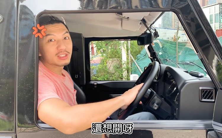 回程時Ben搶回駕駛座。