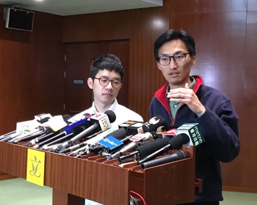 朱凱廸及羅冠聰表明不會支持 《撥款條例草案》。