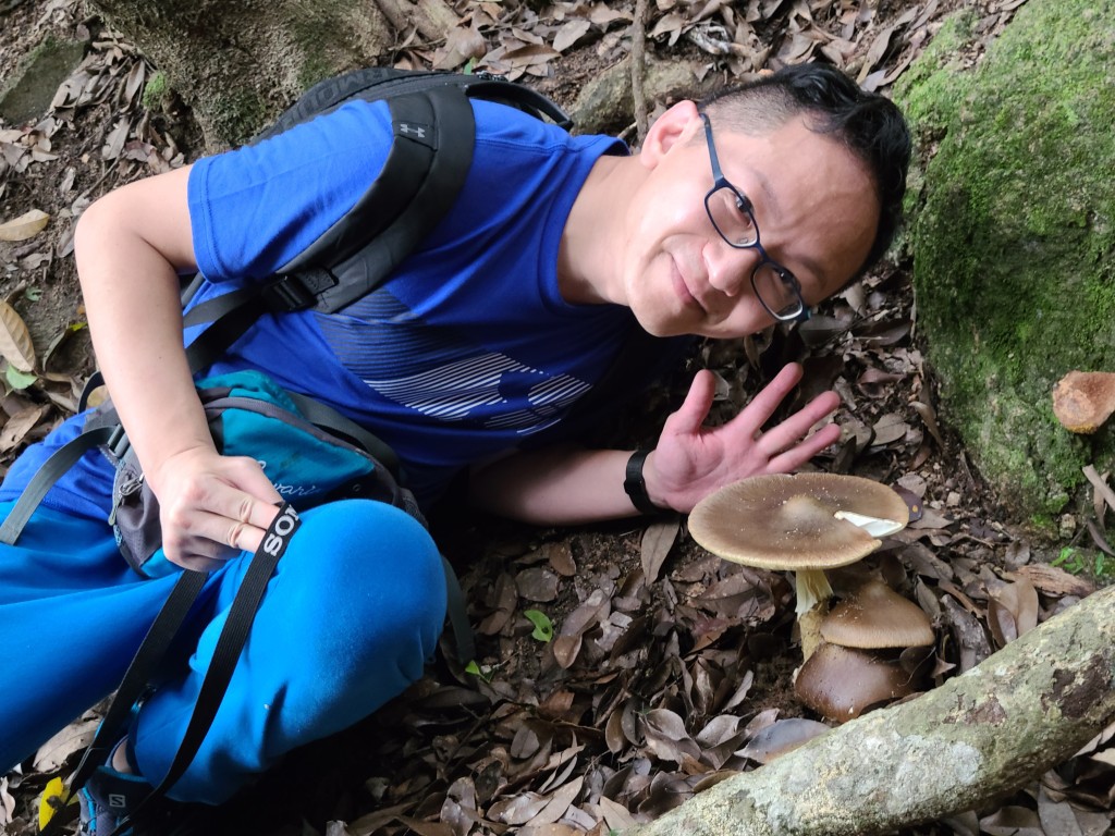 本港樹木及真菌學的專家鄧銘澤博士。（相片由鄧銘澤博士提供，獲授權使用）