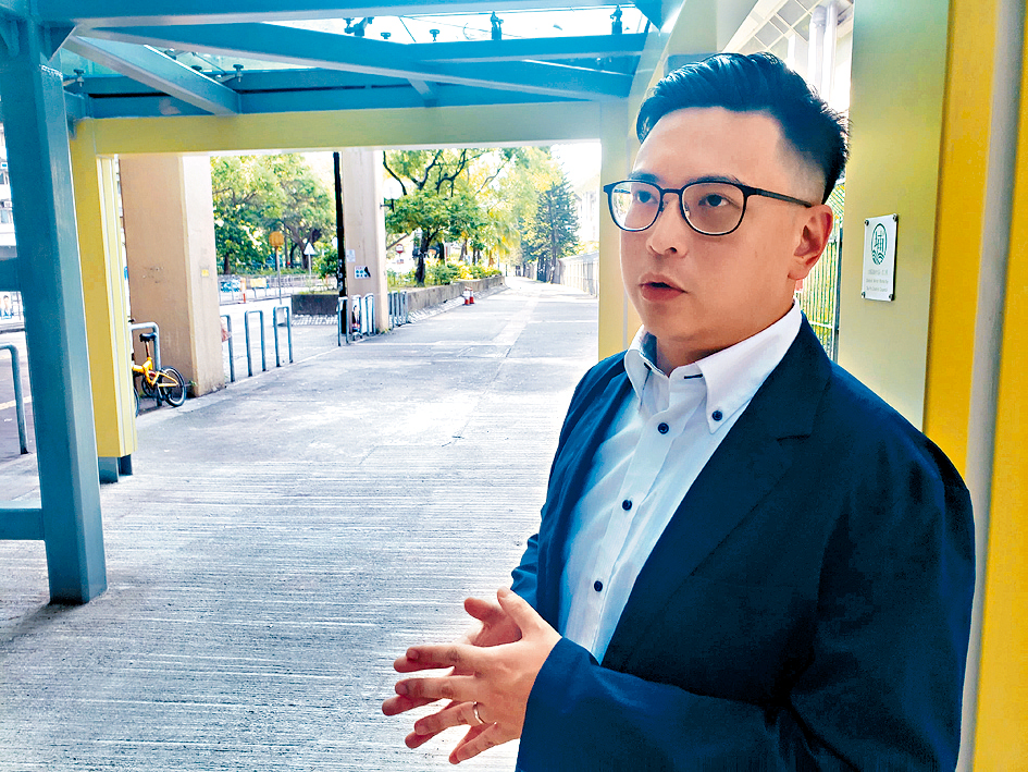 大埔區議員麥成灝指,區內部分交通燈未妥善協調。