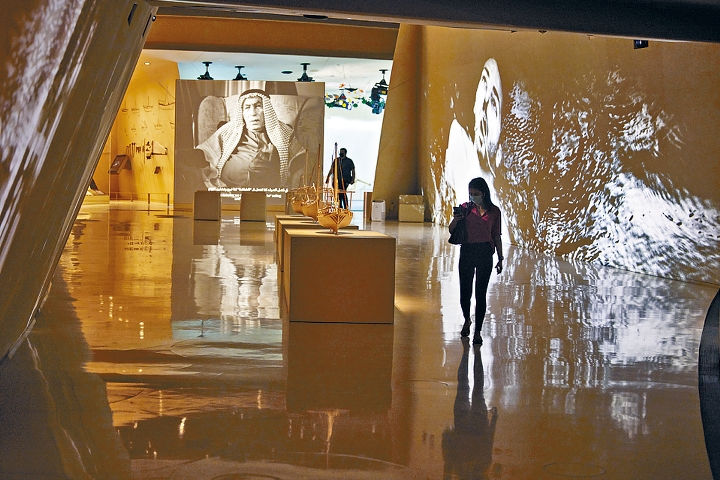 來到卡塔爾國家博物館，大家可沿着長約1.5公里的參觀動線，了解卡塔爾的歷史及發展進程。