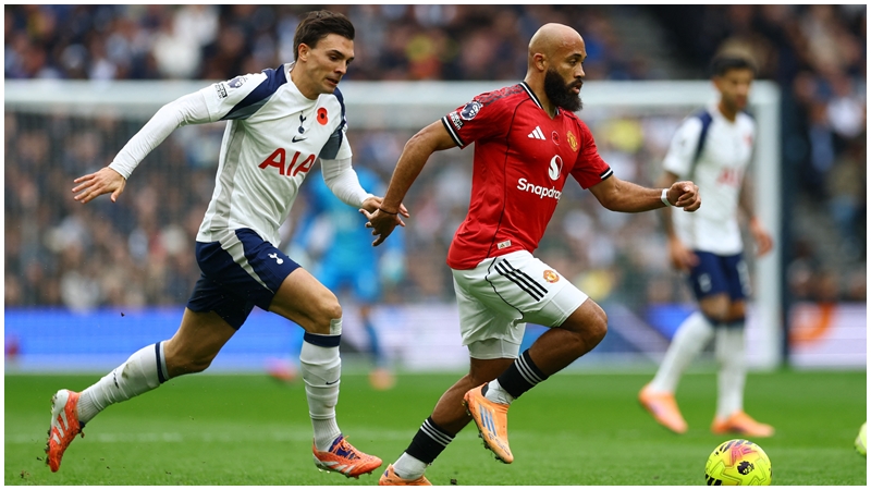 红魔今季上半场共攻入11球属英超最多。REUTERS