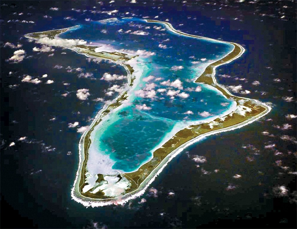 位於印度洋中部的迪戈加西亞設有「美英聯合軍事基地」。 