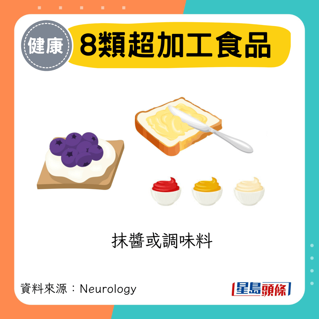抹酱或调味料