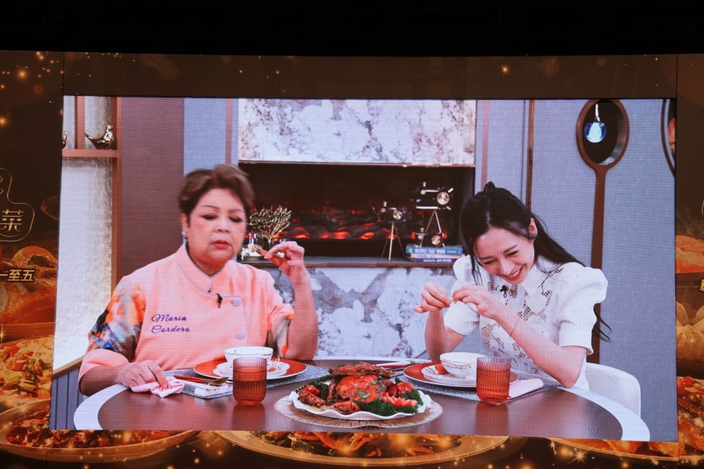 肥媽形容嘉欣「唔夠姣」。