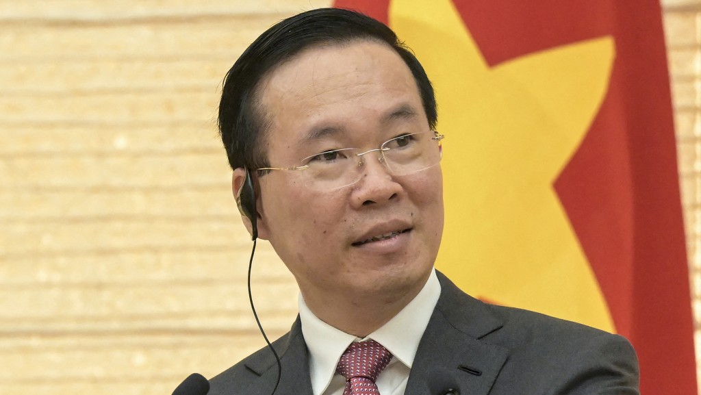 武文赏辞任越南国家主席。 路透社资料图