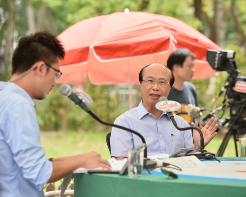 公共專業聯盟政策召集人黎廣德。