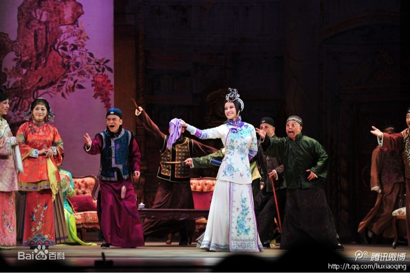 劉曉慶曾在舞台上扮演賽金花。