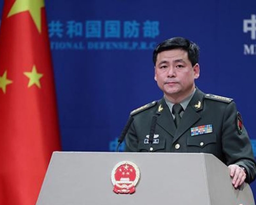 国防部新闻发言人任国强。（网图）