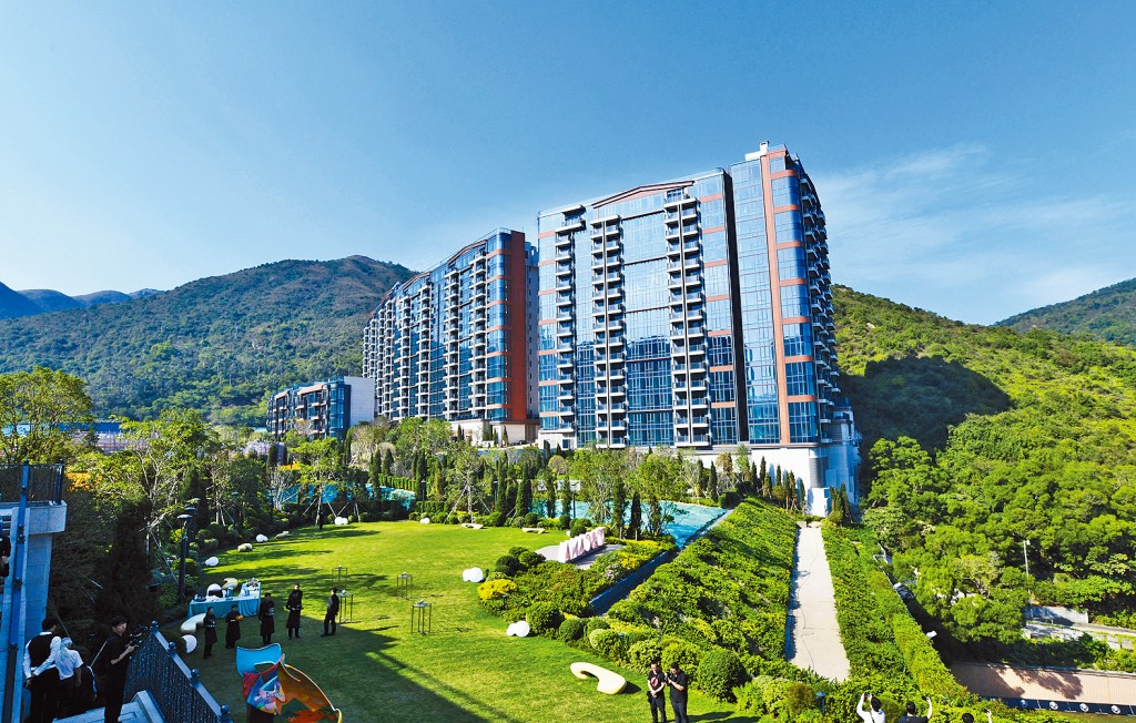 愉景灣北新住宅項目准建6座大樓，總樓面面積達68萬方呎，料位於準備登場的同系項目滿．意附近，圖為滿．意。