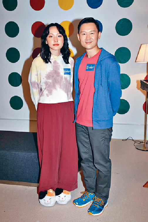 ■凌文龍和陳漢娜首度合作拍劇。