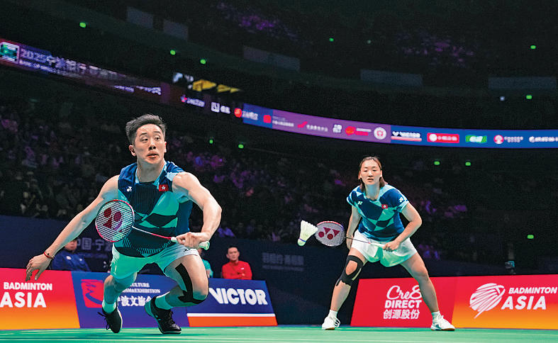 鄧謝配對參加2028洛城奧運的態度軟化。 