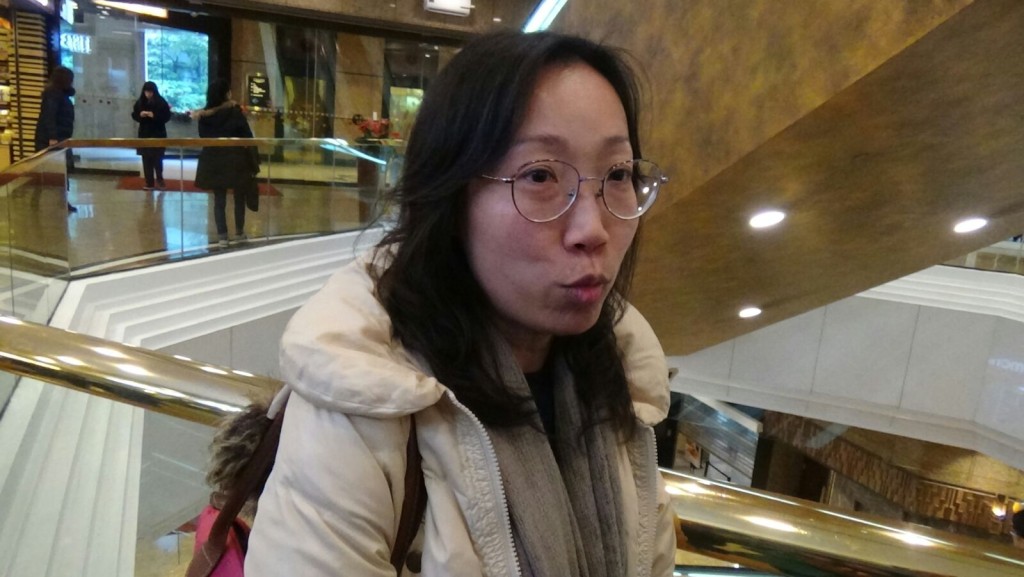 市民劉小姐提早下班