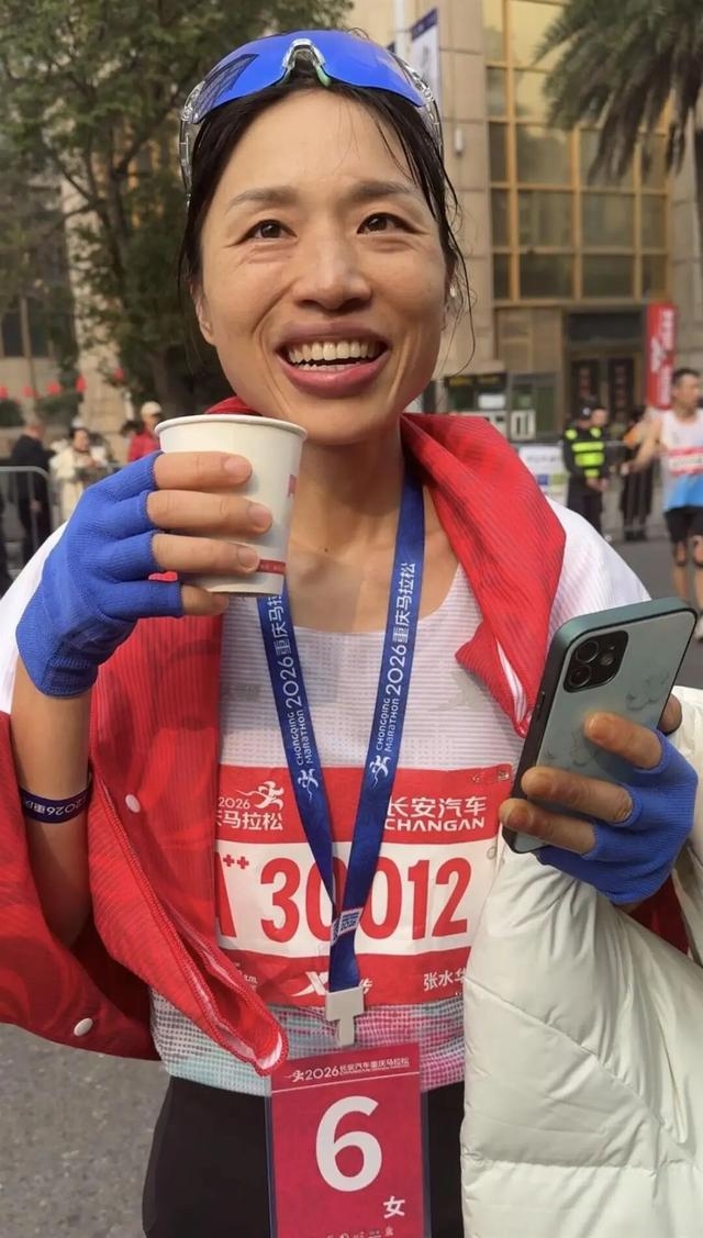 「最快女護士」張水華離職後首戰馬拉松。