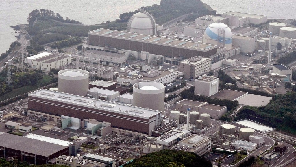 九州玄海核电厂。 路透社