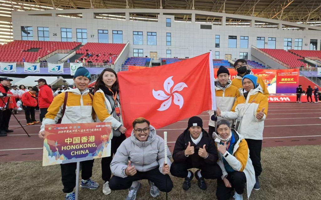 香港隊出戰亞洲門球錦標賽。 賽會圖片