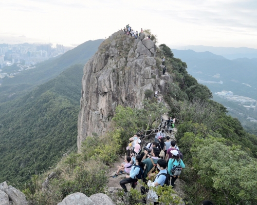 疫情下有更多市民行山。資料圖片