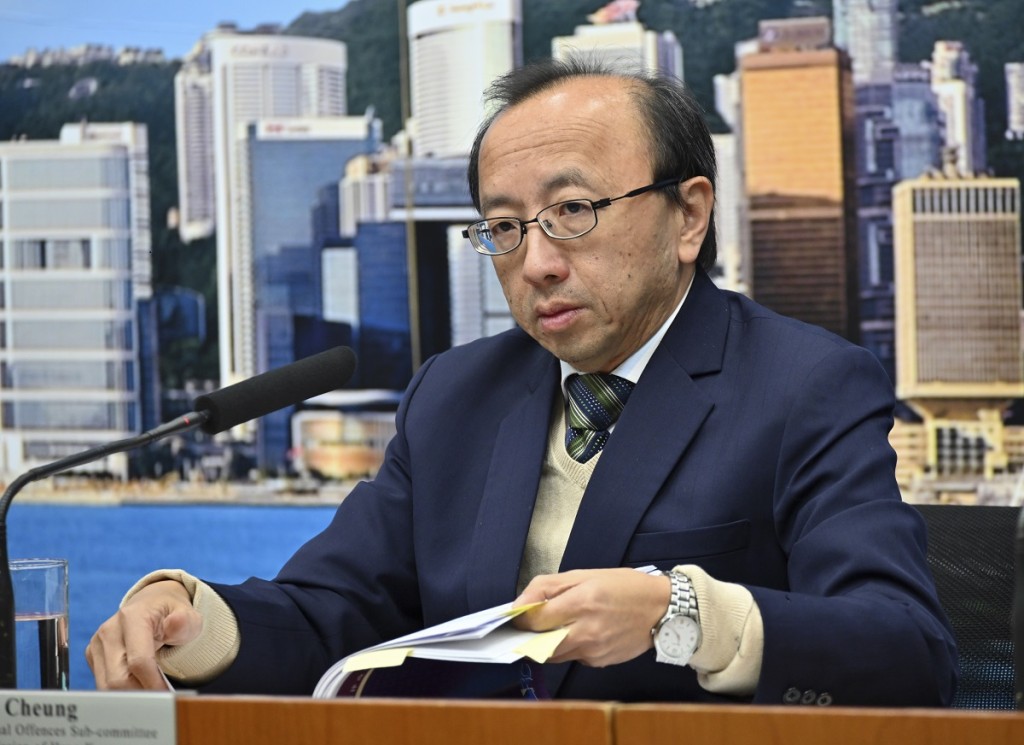 港大法律學者張達明。資料圖片