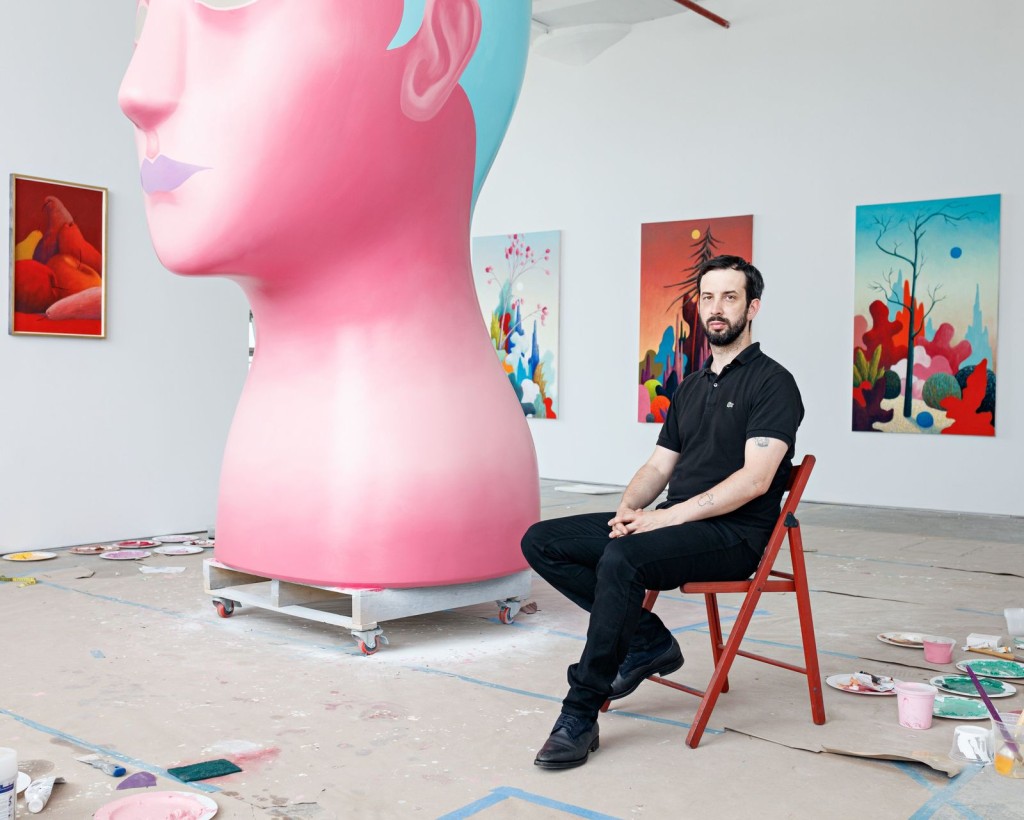 藝術家Nicolas Party。圖:Axel Dupeux. Courtesy of the artist and Hauser & Wirth