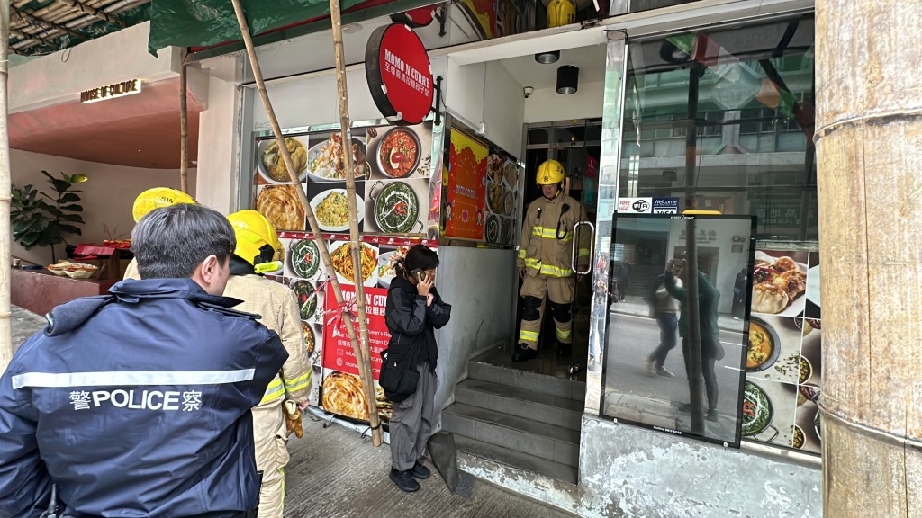 消防到场时，火警已被救熄。刘汉权摄