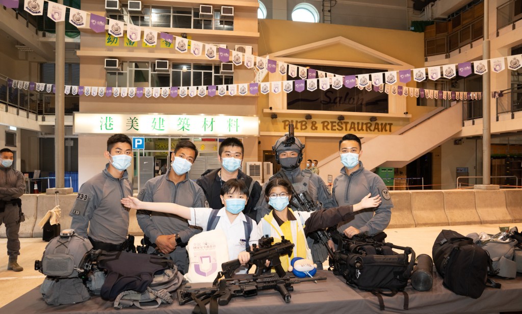 2021年香港警察学院开放日。（全民国家安全教育日网站图片）