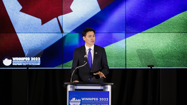 加拿大总理杜鲁多早前曾指，移民对发展加拿大经济非常重要。路透社资料图片