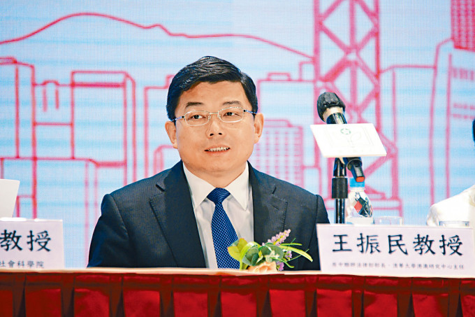 王振民（圖）出任安全事務司司長，曾健任宣傳司司長。