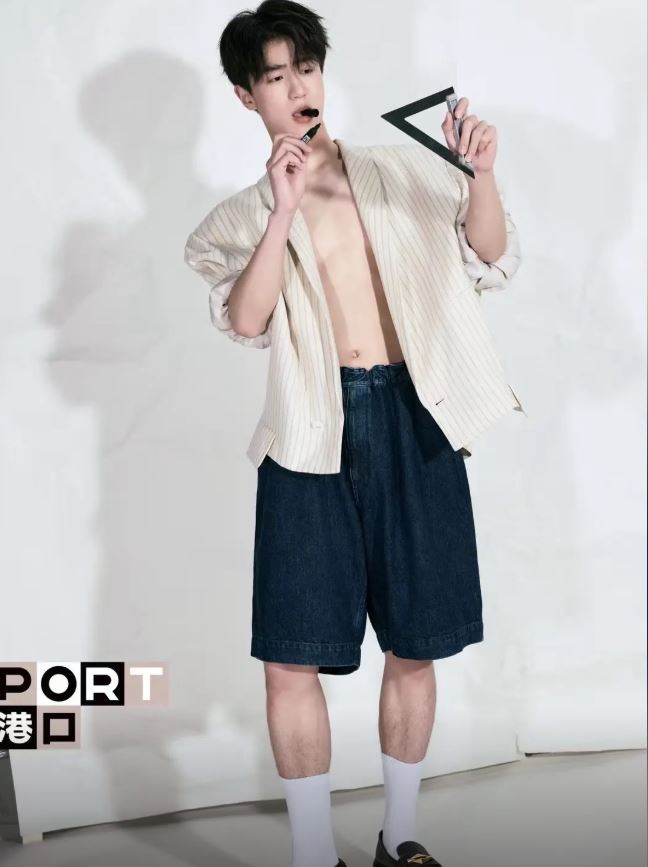 清秀帥氣的新聞主播蘭欽元，出道即人氣急升。