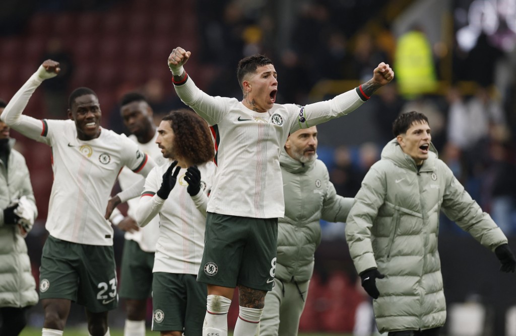 車路士英超3連勝兼零失球。路透社